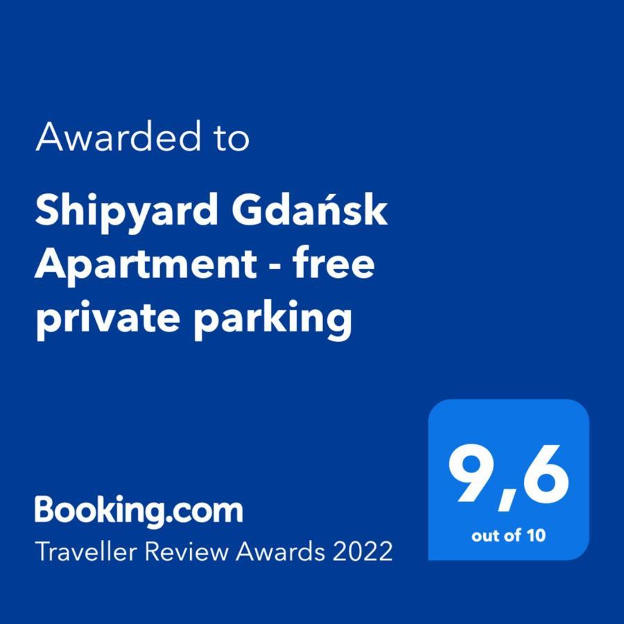 Shipyard Gdansk Apartment - Free Private Parking Buitenkant foto